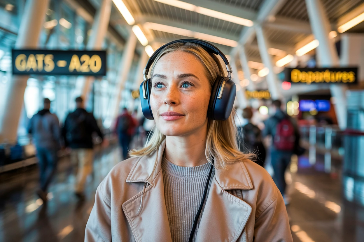 A woman