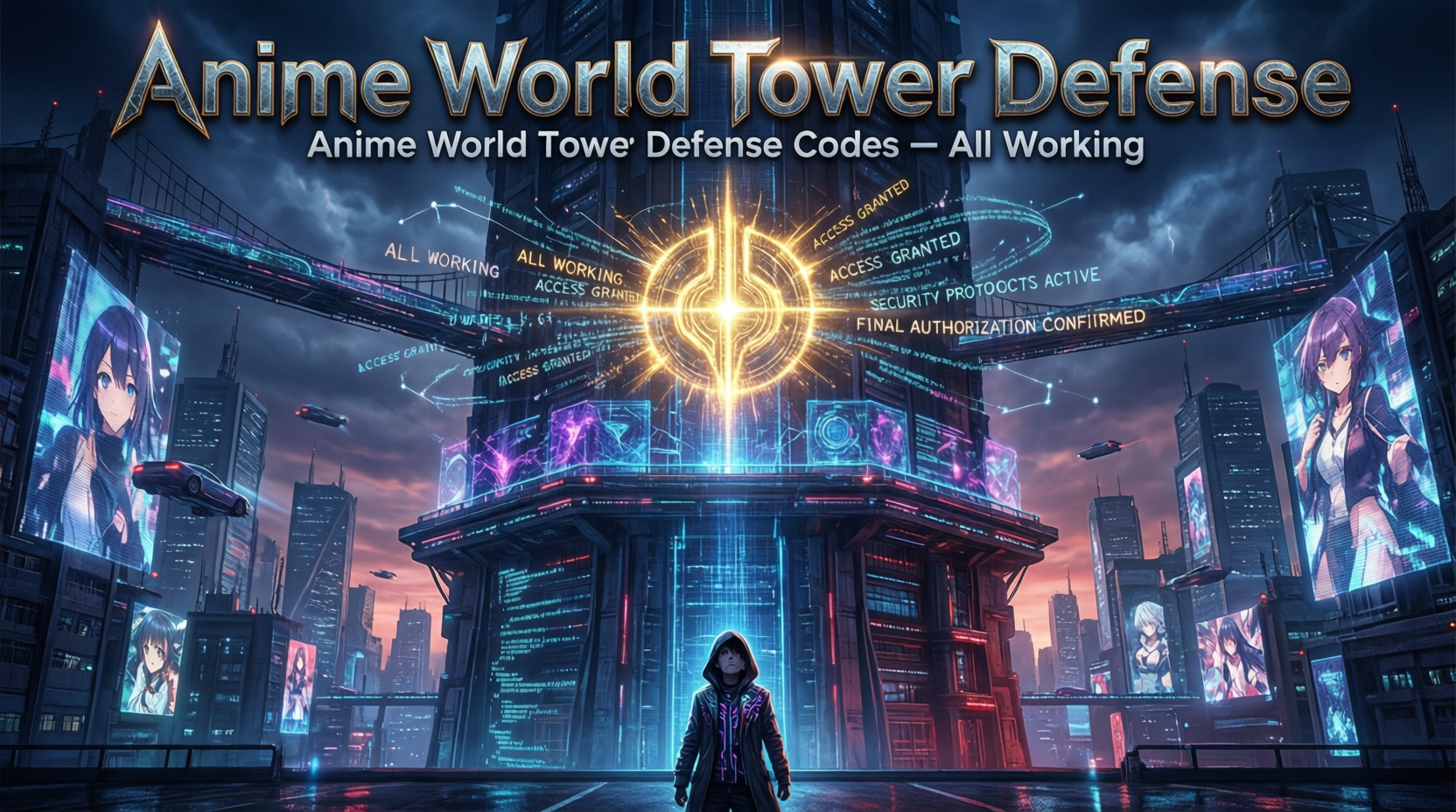 anime world tower defense codes