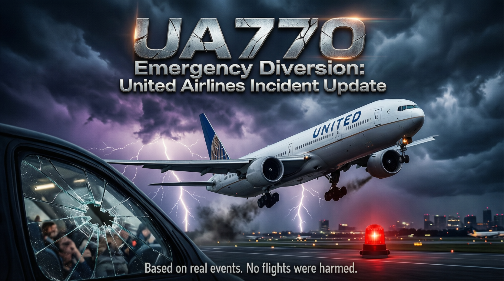 united airlines flight ua770 emergency diversion