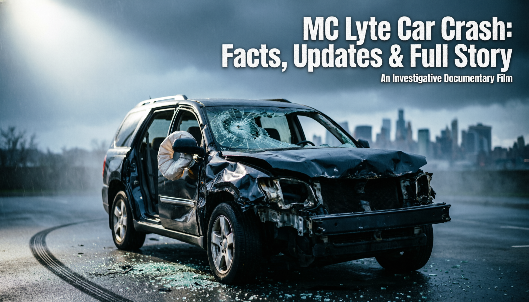 mc lyte car crash
