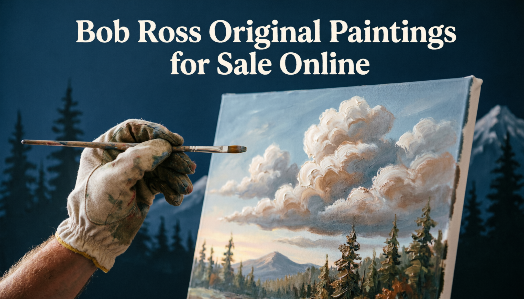 bob ross paintings for sale