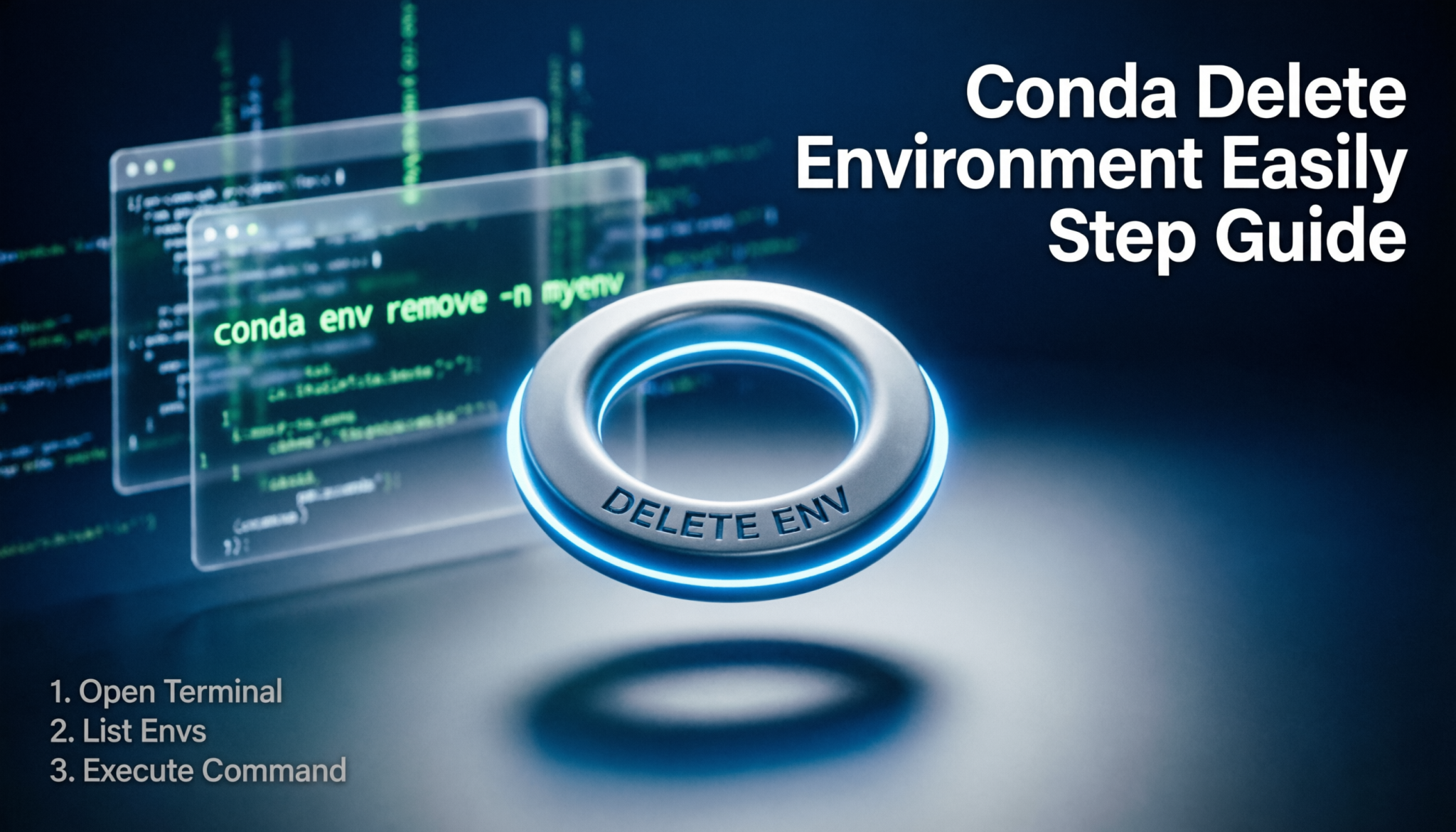 conda delete environment
