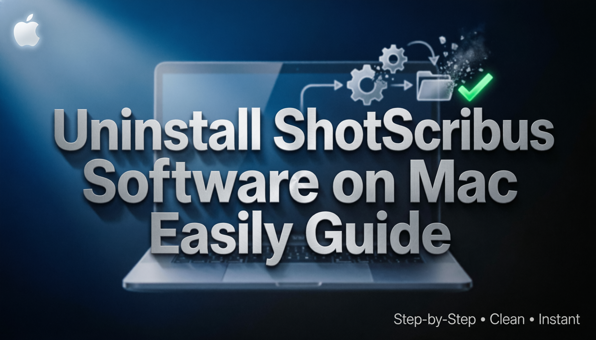 how uninstall shotscribus software in mac