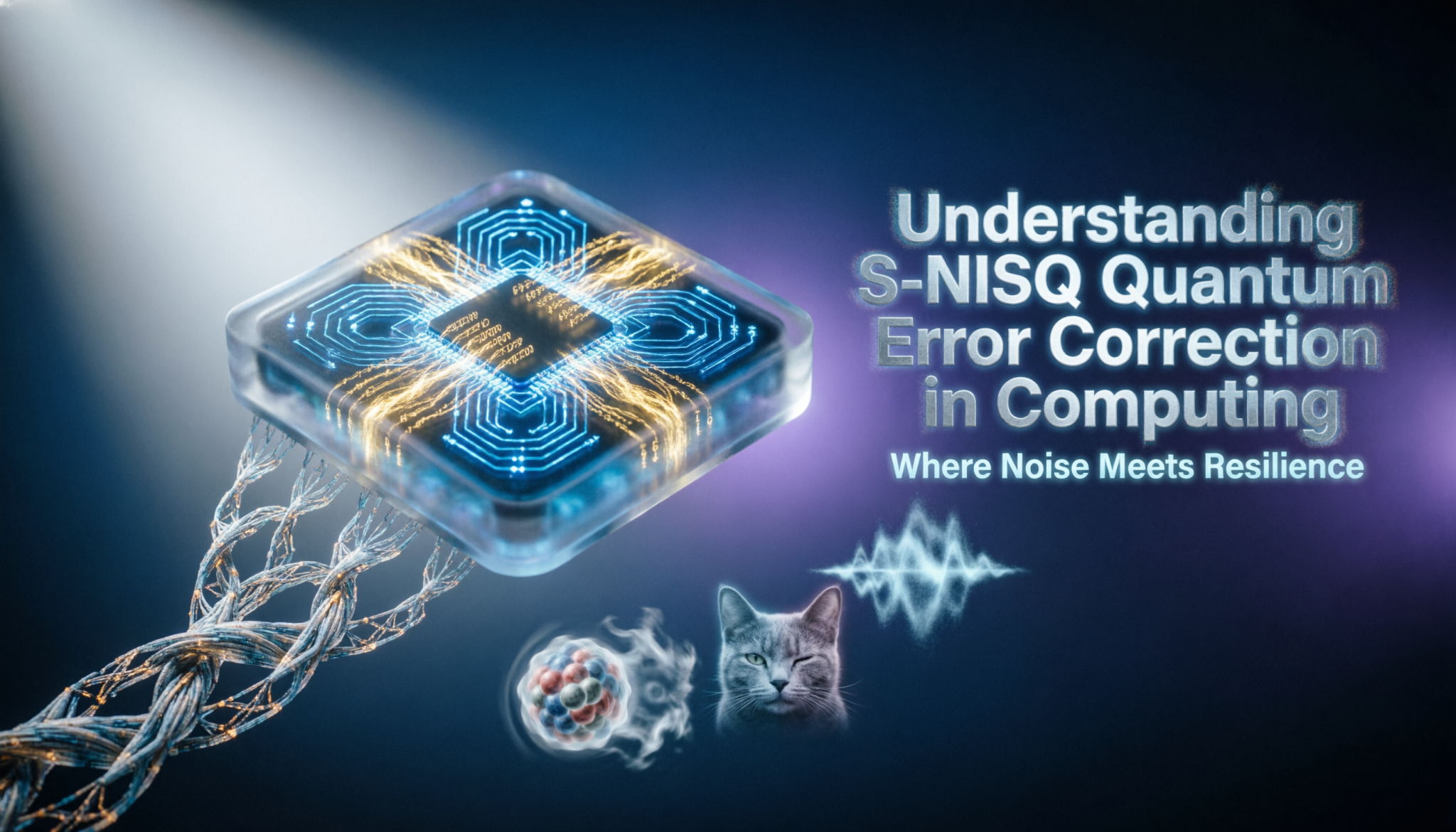 s-nisq quantum error correction