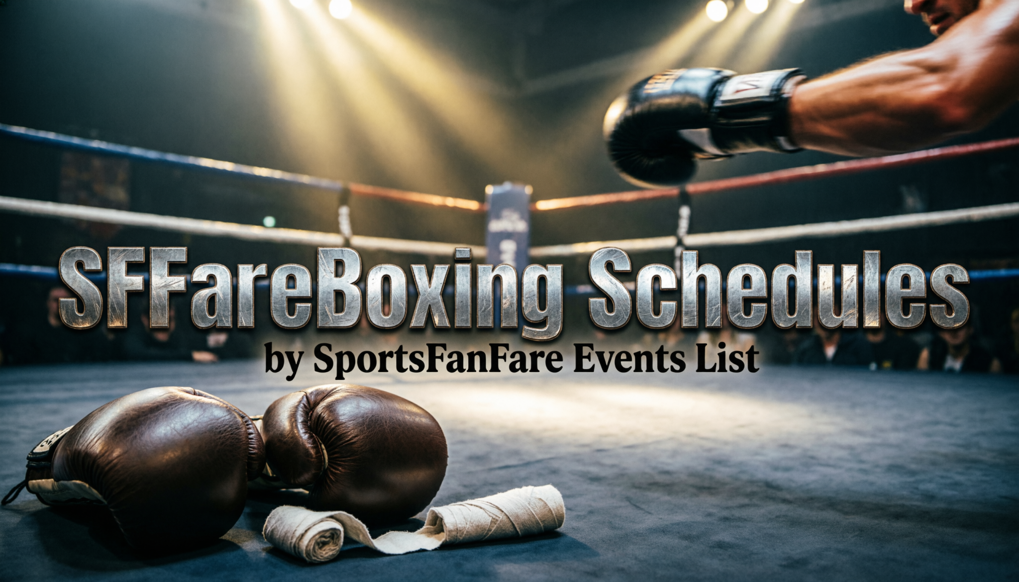 sffareboxing schedules by sportsfanfare