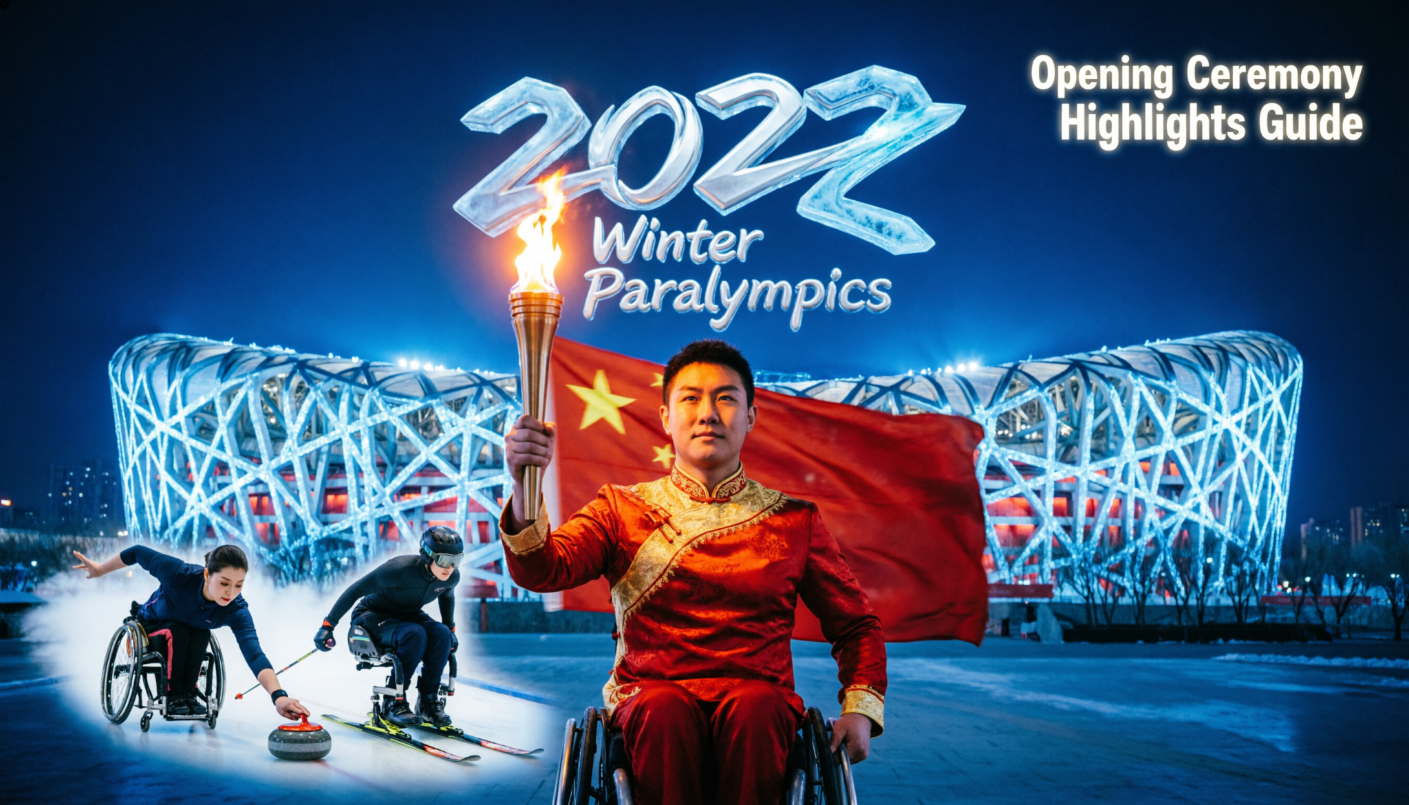 2022 téli paralimpia megnyitó ceremóniája