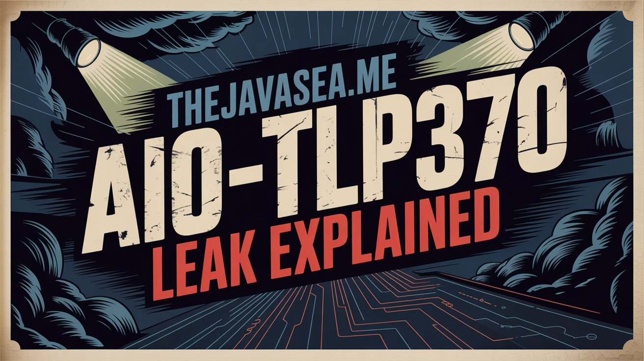 TheJavaSea.me AIO-TLP370 Leak Explained