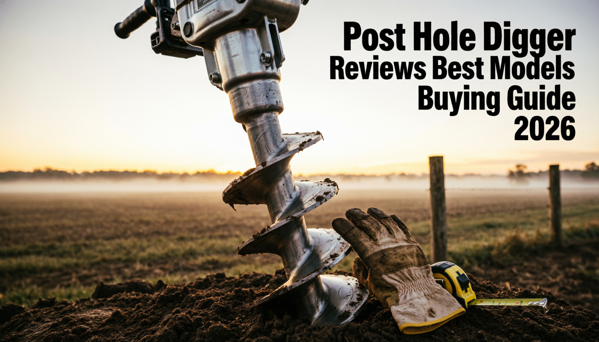 post hole digger