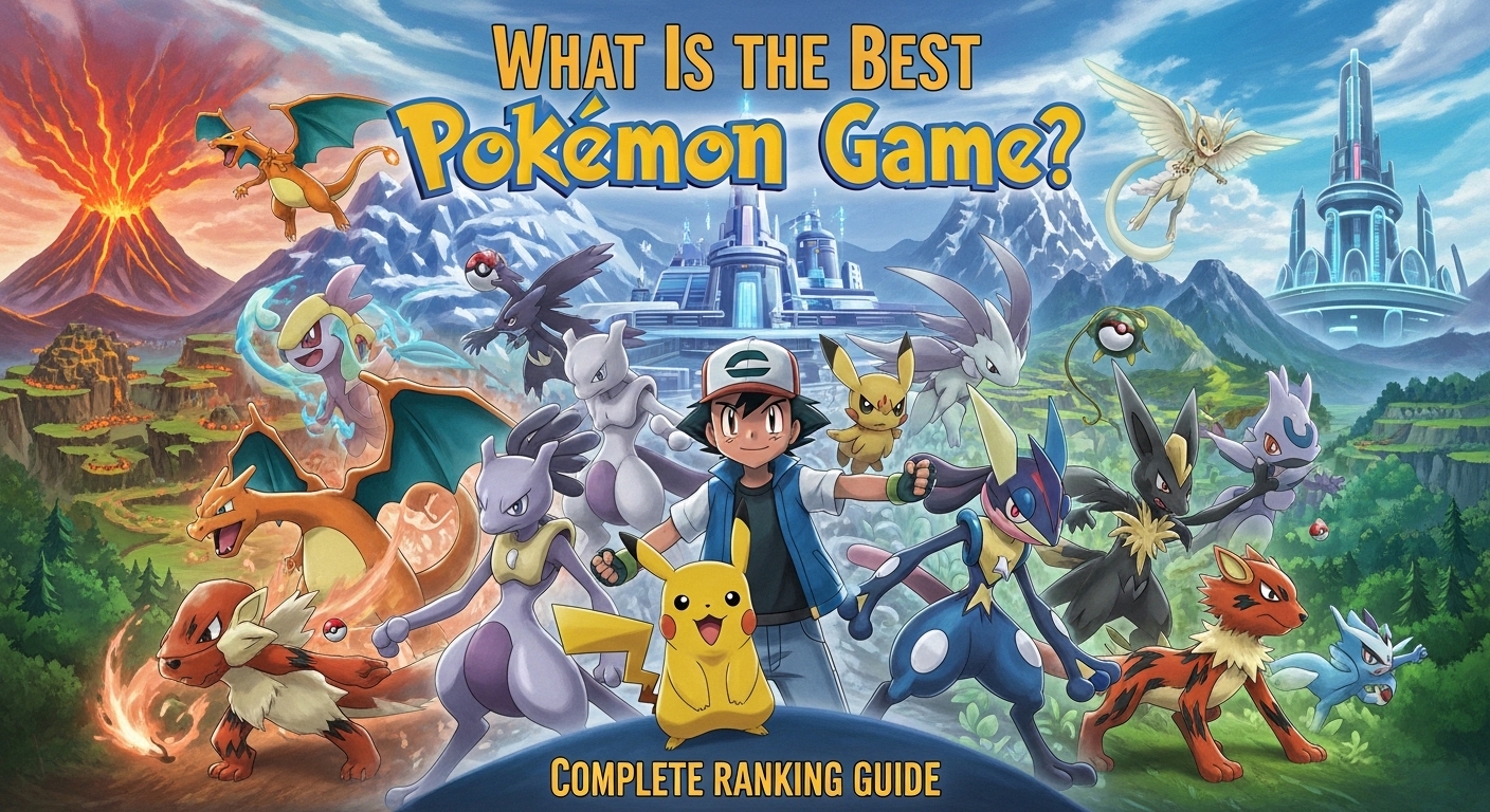 What Is the Best Pokémon Game? Complete Ranking Guide